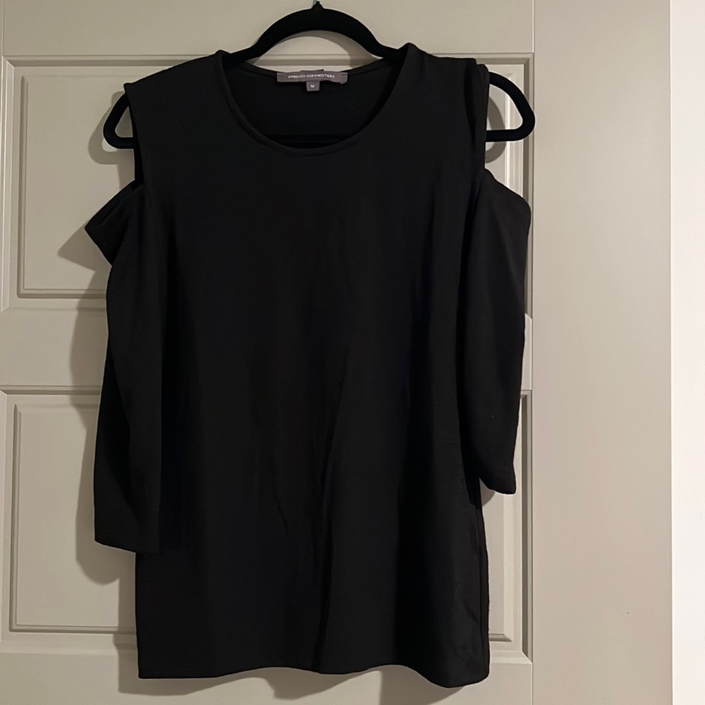 French connection black sweater